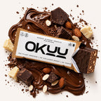 OKUU CHOCO ALMOND TRUFFLE 35G PLANT PROTEIN BAR [Founder's Batch]
