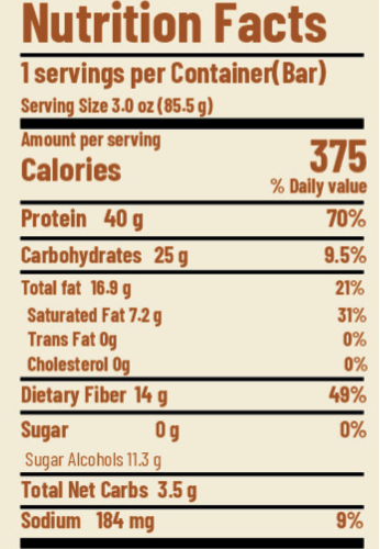 OKUU PEANUT CHOCO TRUFFLE 40G PROTEIN BAR | 14G Fiber, Zero Sugar & Collagen Boost Inside - Okuubar